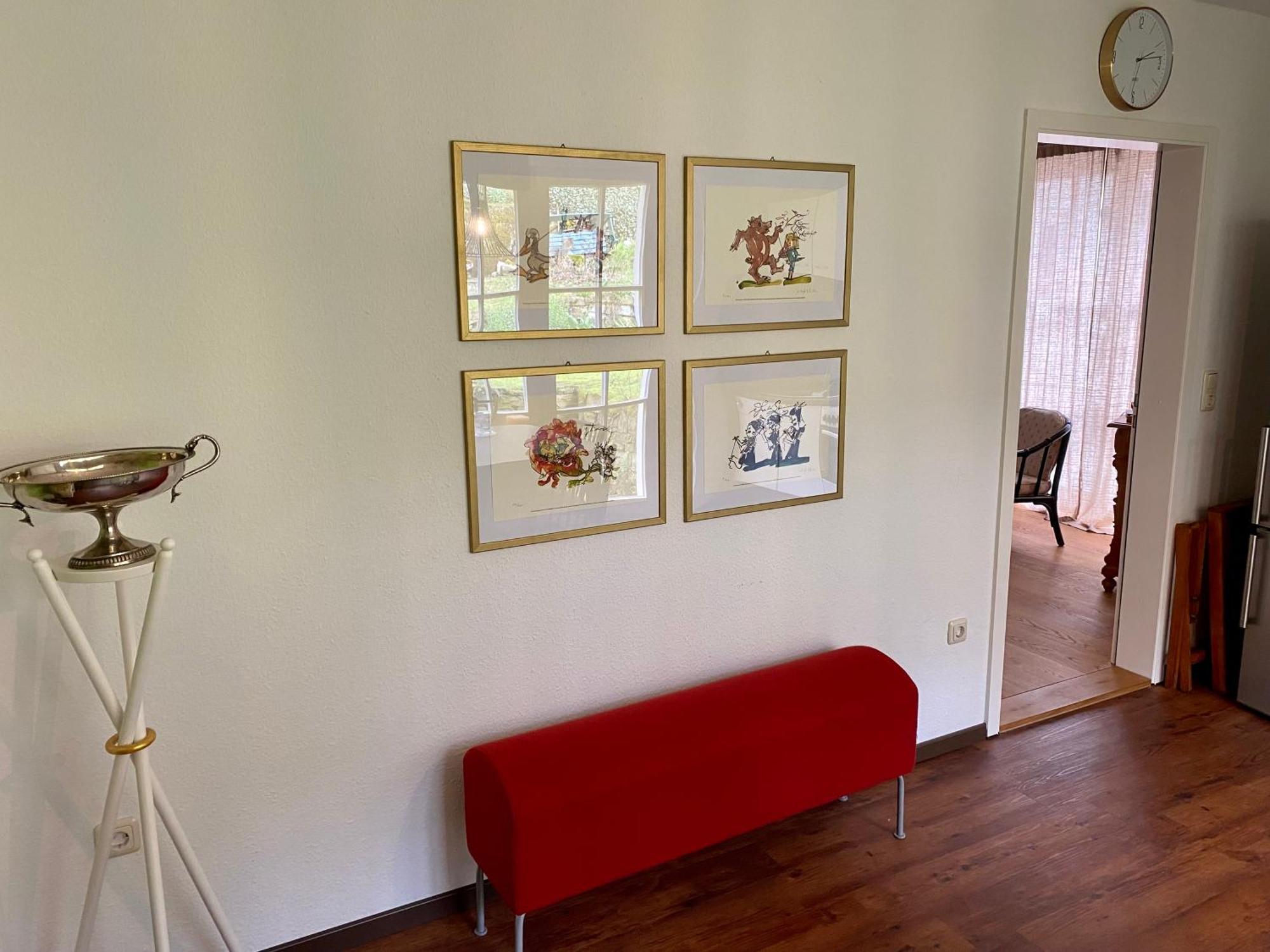 Eine Gemuetliche Ferienwohnung Mit Garten Bad Karlshafen Kültér fotó